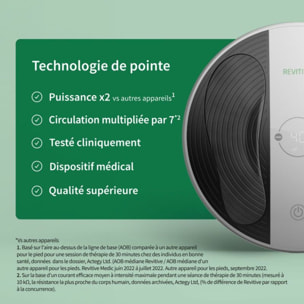Stimulateur circulatoire REVITIVE Pro santé