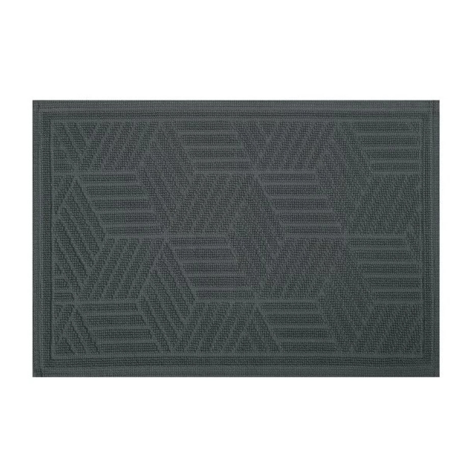 Tapis de bain Coton CUBO 50x80cm Gris Spirella