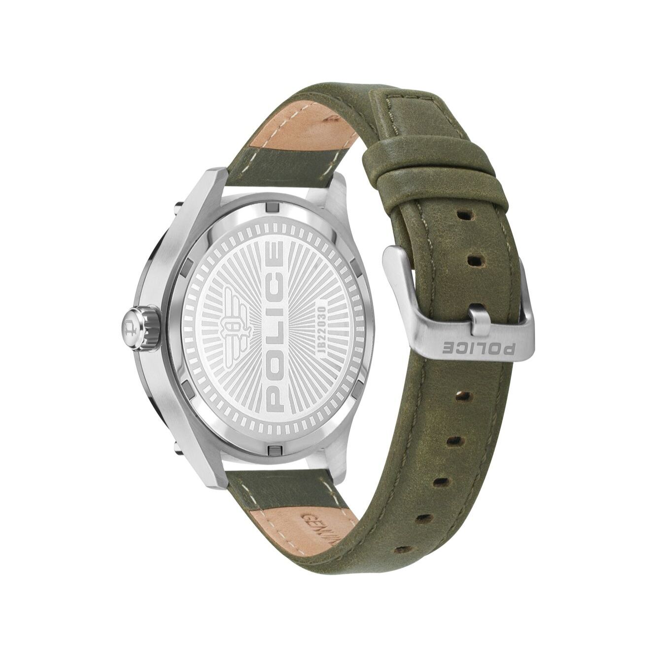 Reloj Police PEWJB2203042 Hombre Analogico Cuarzo con Correa de Cuero