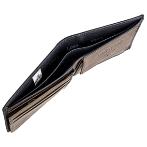 Cartera Lois Knight En Piel Negro