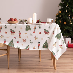 Mantel antimanchas NUTCRACKER MULTICOLOR