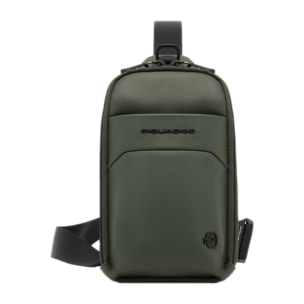 Piquadro Porta smartphone tessuto gommato