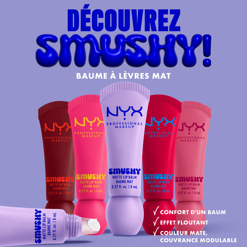 NYX Professional Makeup Smushy baume à lèvre teinté Sassy Stuff
