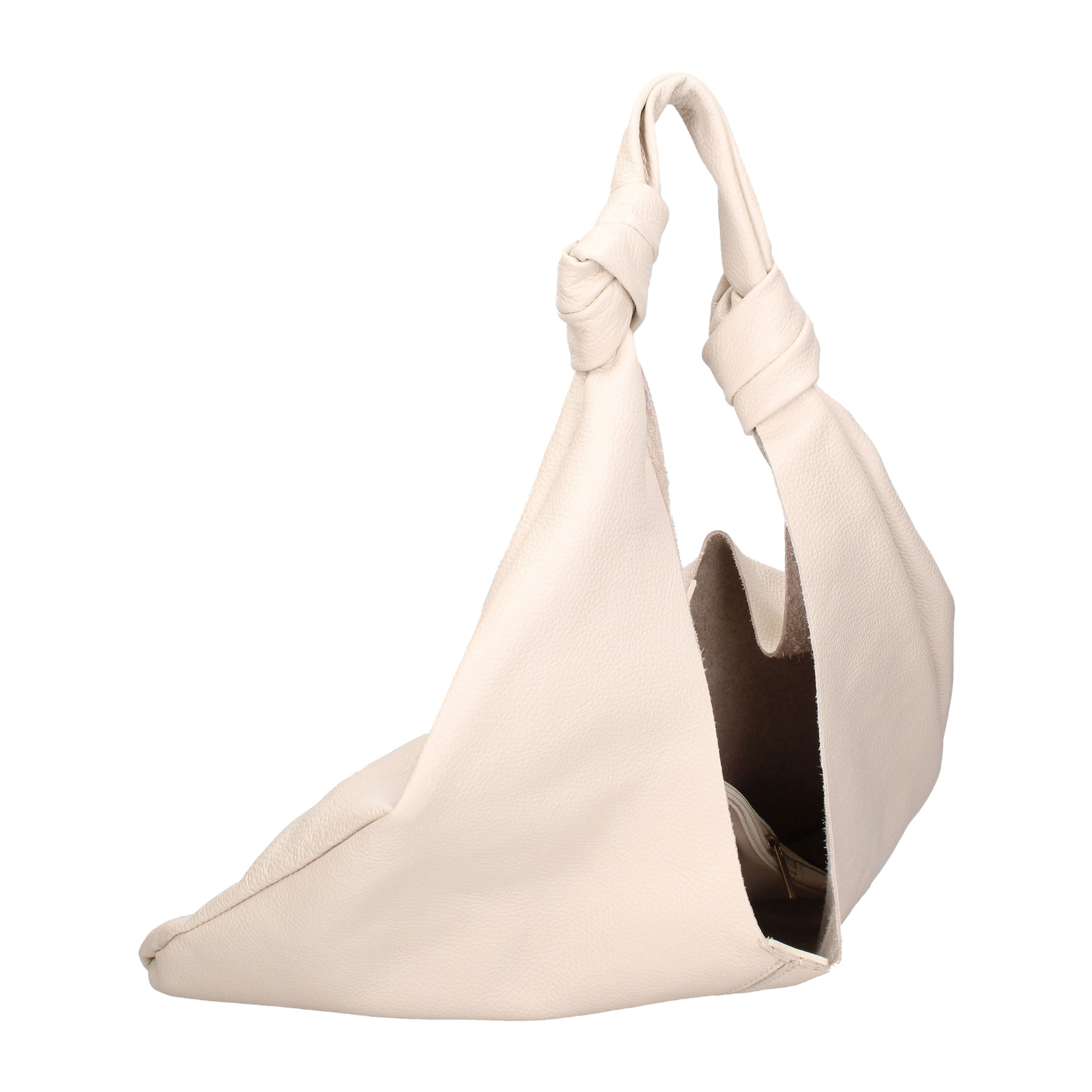 Borsa a spalla da donna In Vera pelle Made in Italy 40x42x2 cm