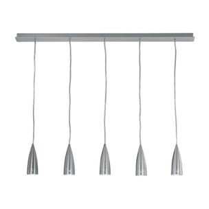 Lampada a sospensione in alluminio