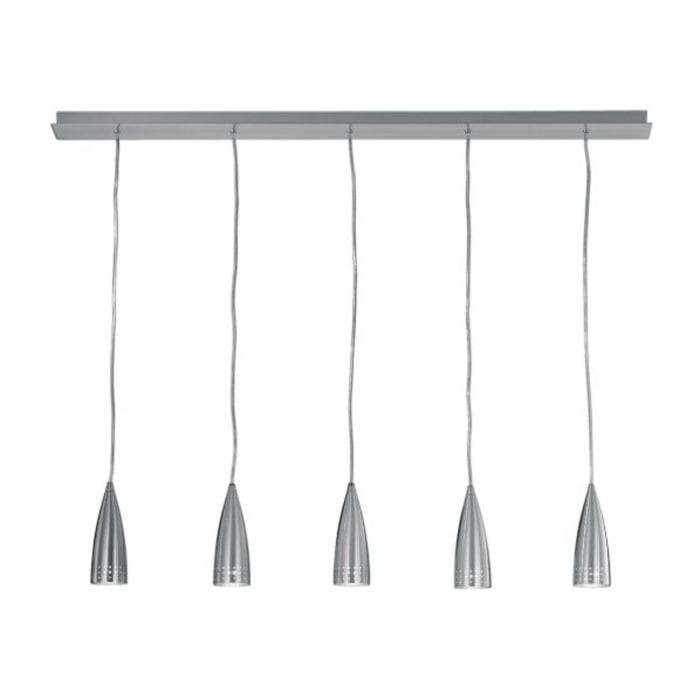 Lampada a sospensione in alluminio