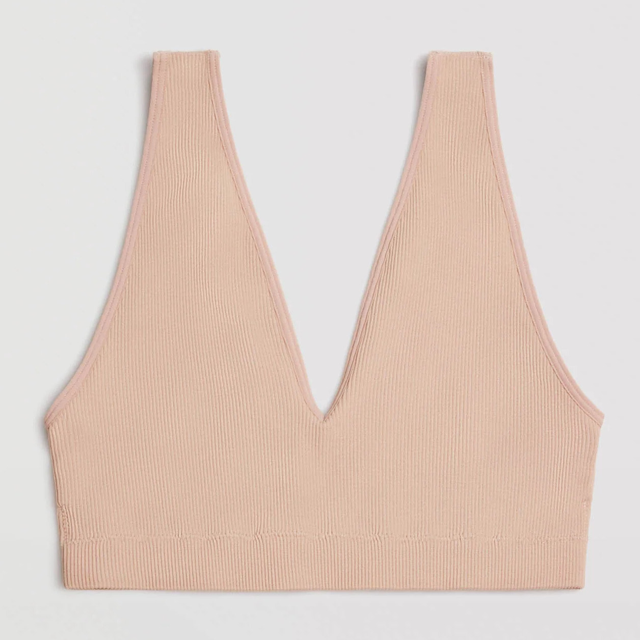 Reggiseno imbottito senza ferretto beige