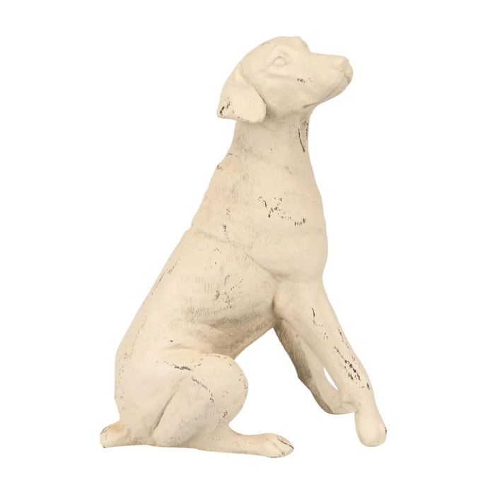 Figura Perro Resina 20x14x27 Cm