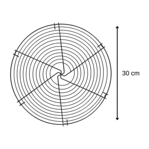 Présentoir à gâteaux 30 cm Zenker Smart Pastry