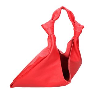 Borsa a spalla da donna In Vera pelle Made in Italy 40x42x2 cm