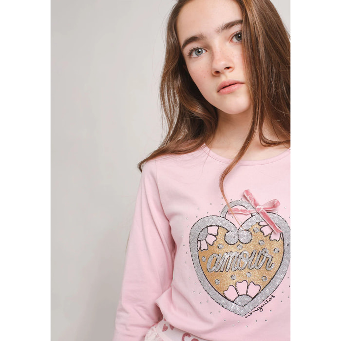 Conguitos - T-shirt a maniche corte casual stampata