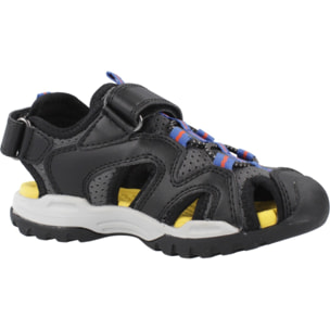 Sandalias Niño de la marca GEOX  modelo J BOREALIS B NEGRO