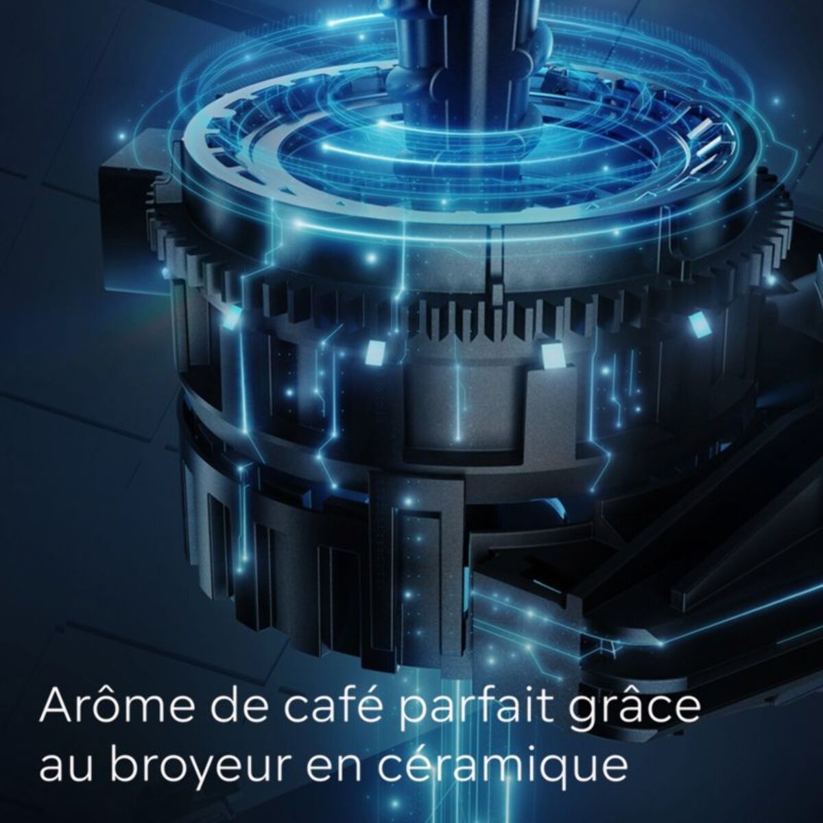 Expresso Broyeur SIEMENS EQ500 integral Inox/Noir lustré TQ515R03