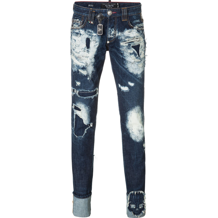 PHILIPP PLEIN straight cut "hole"