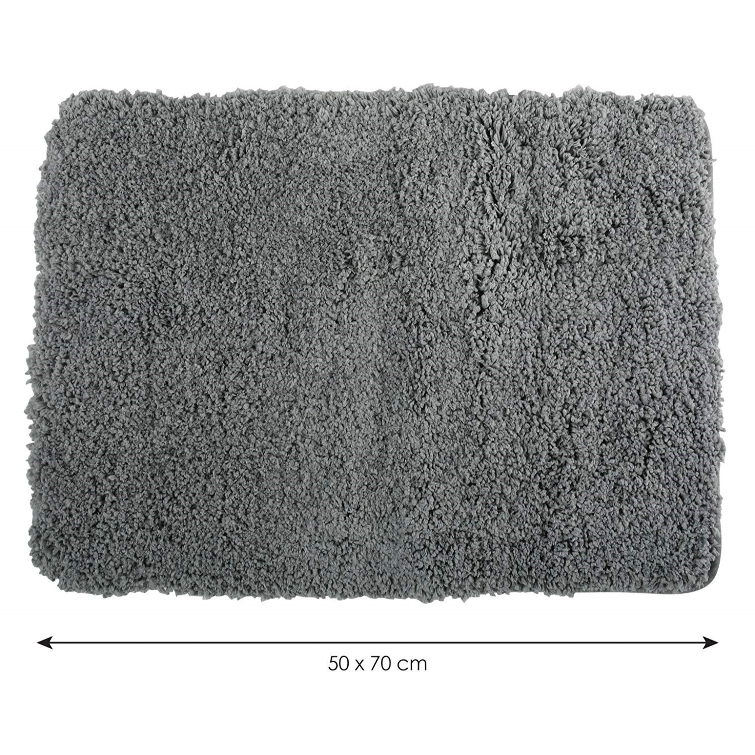 Alfombra de poliester, gris