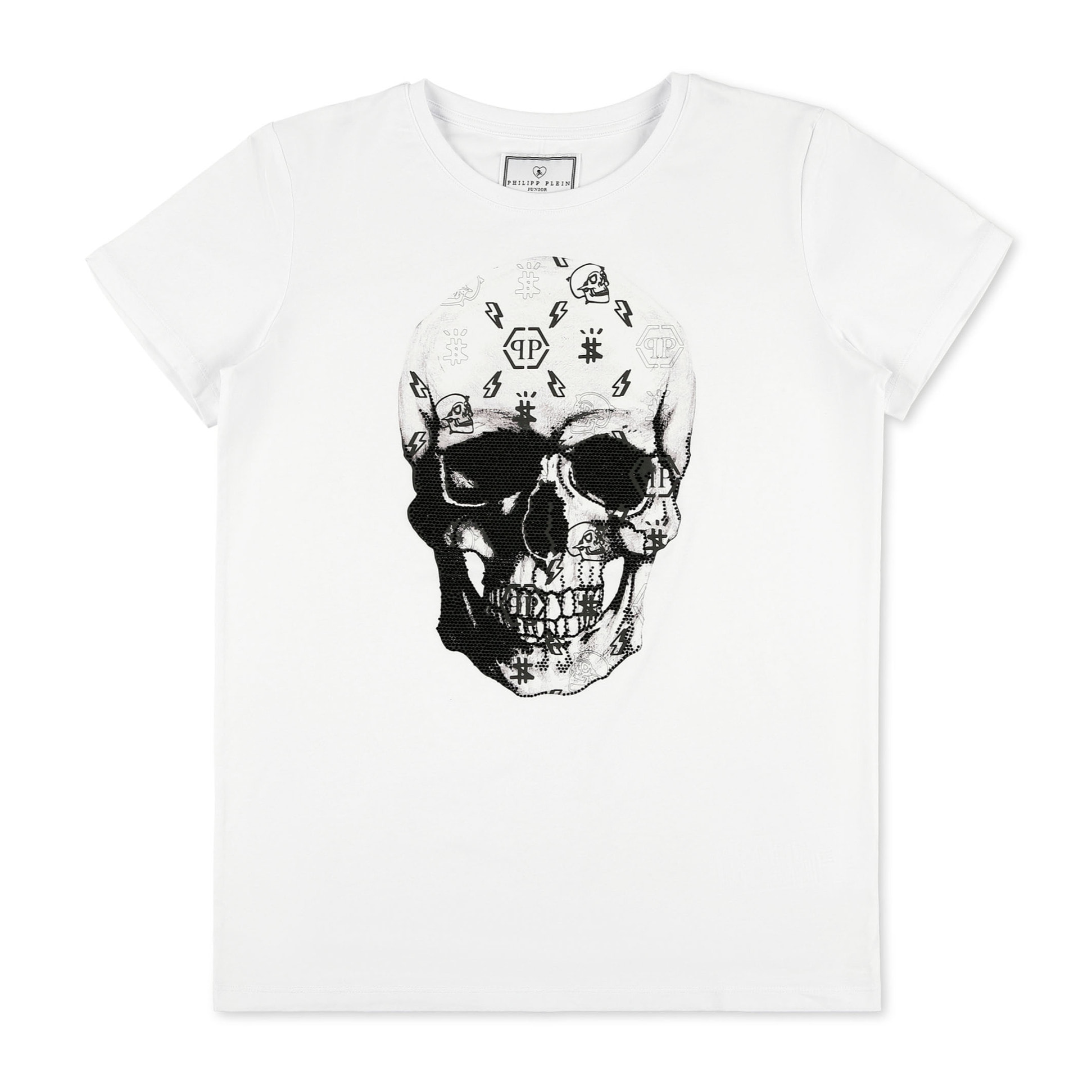 PHILIPP PLEIN Camiseta Cuello Redondo Ss SKULL