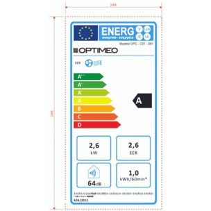 Climatiseur OPTIMEO OPC-C01-091