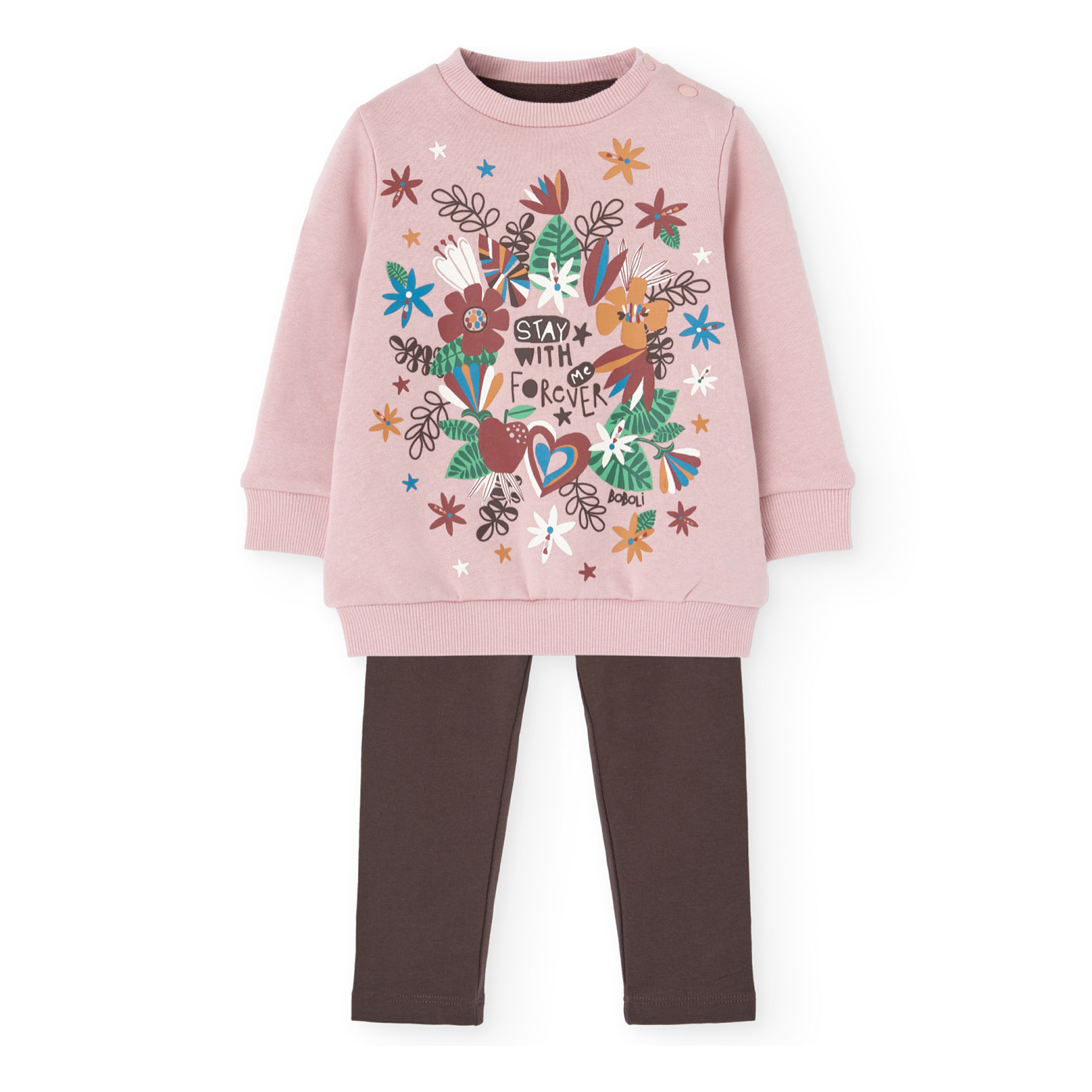 Conjunto punto de bebé niña -BCI