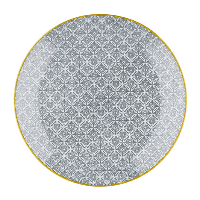 Assiette PATTERN Ø21cm - 6 pièces - Eclipse