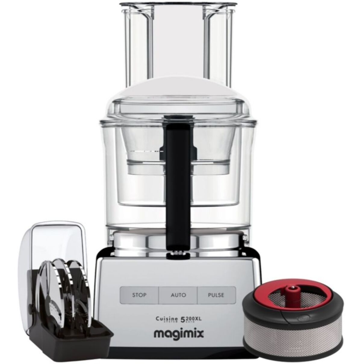 Robot multifonction MAGIMIX CS 5200 XL Premium Chrome Brillant