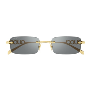 Gafas de Sol Gucci GG1808S-003 de Metal Hombre 52 mm