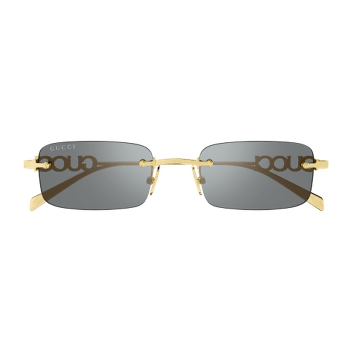 Gafas de Sol Gucci GG1808S-003 de Metal Hombre 52 mm