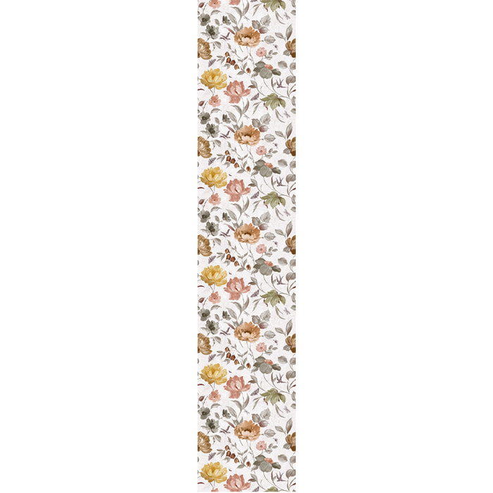 Papier peint intissé pré-encollé - FLEURS VINTAGE PIVOINES - 1 rouleau