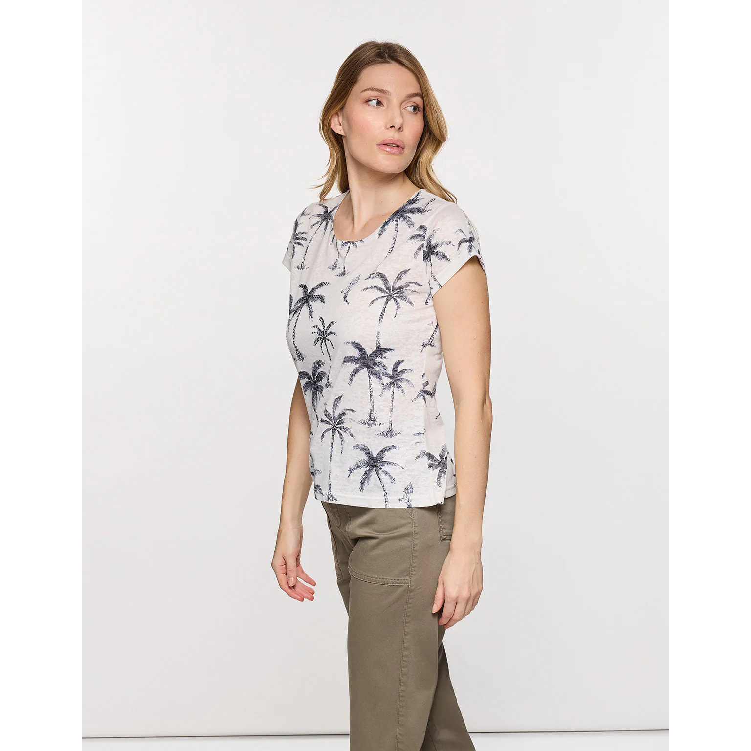 Camiseta Palmeras Pedrería - Blacasa