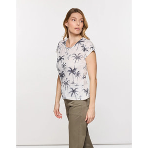 Camiseta Palmeras Pedrería - Blacasa