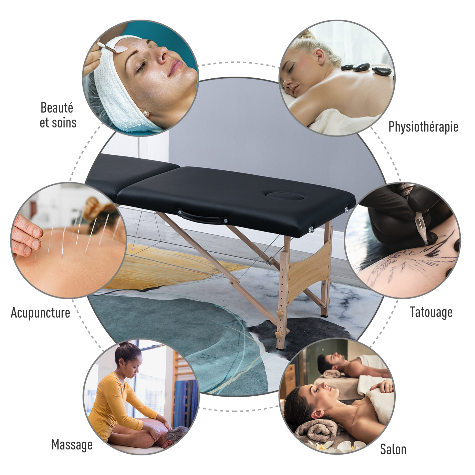 Table de massage pliante