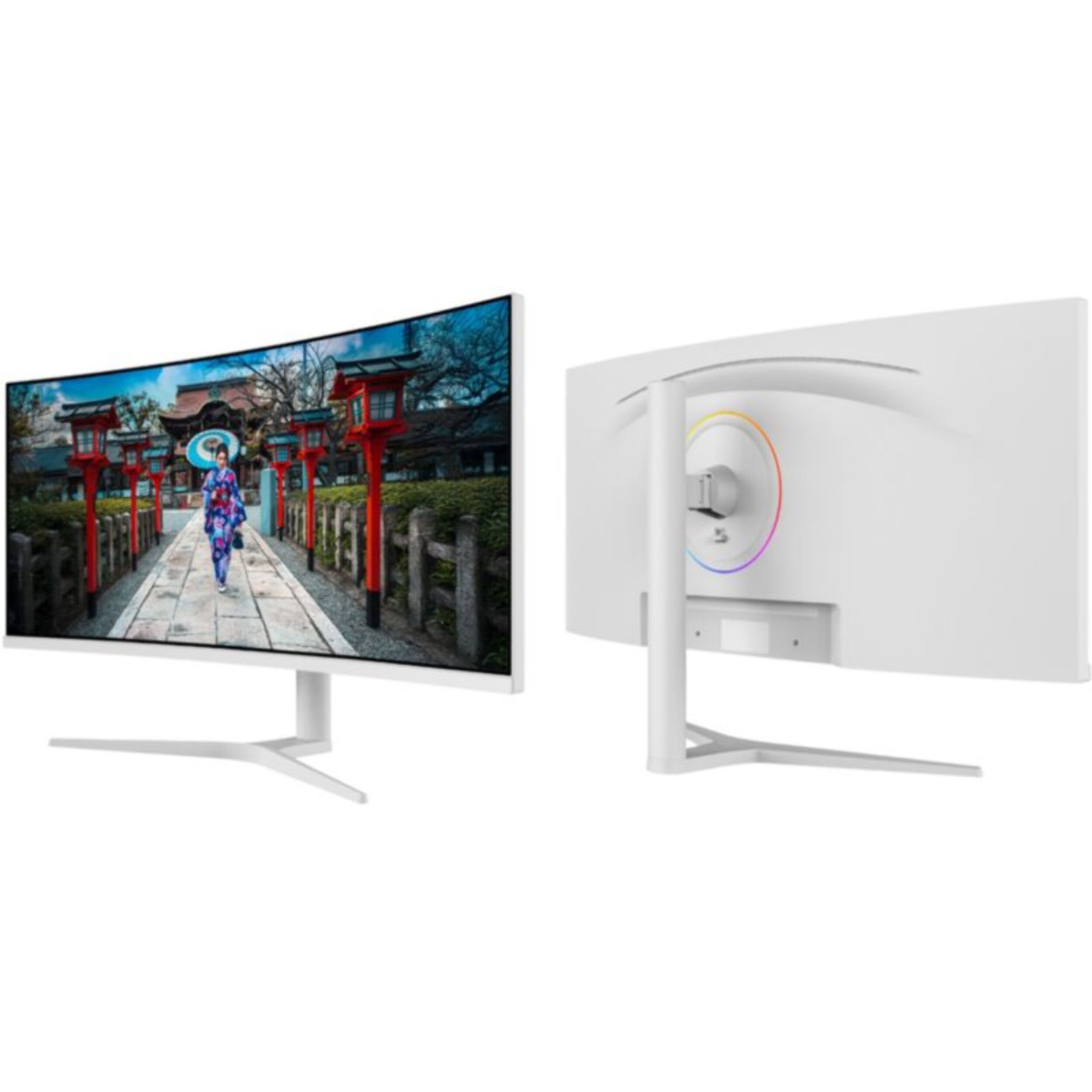 Ecran PC JAPANNEXT JN-IPS34Q-HC6-W 34'' IPS UWQHD HDR USB-C 90W KVM