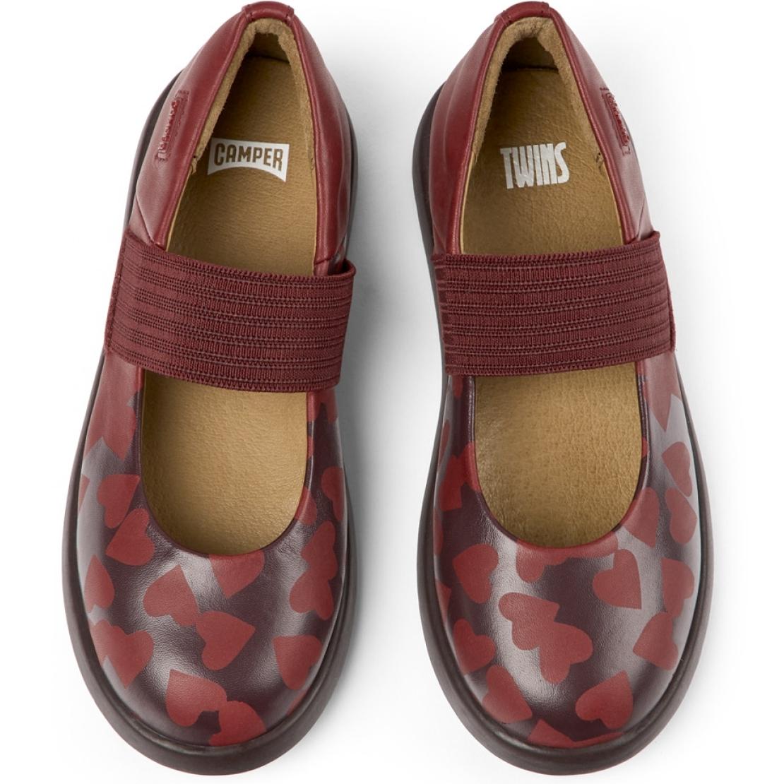 CAMPER Duet Twins - Ballerine Bordeaux Bambino Unisex