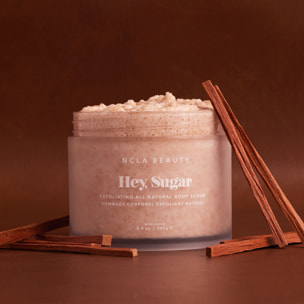 Hey, Sugar All Natural Body Scrub - Sandalwood Men's Body Scrub - Gommage Corps 250 g