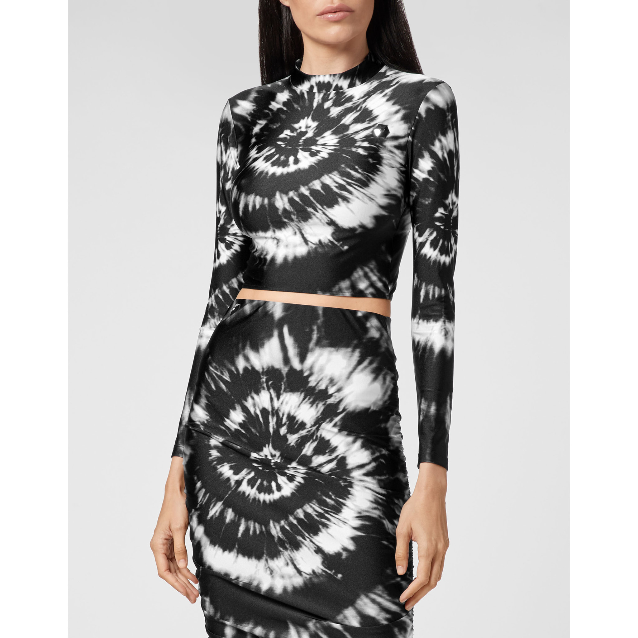 PHILIPP PLEIN Ls Top TIE DYE