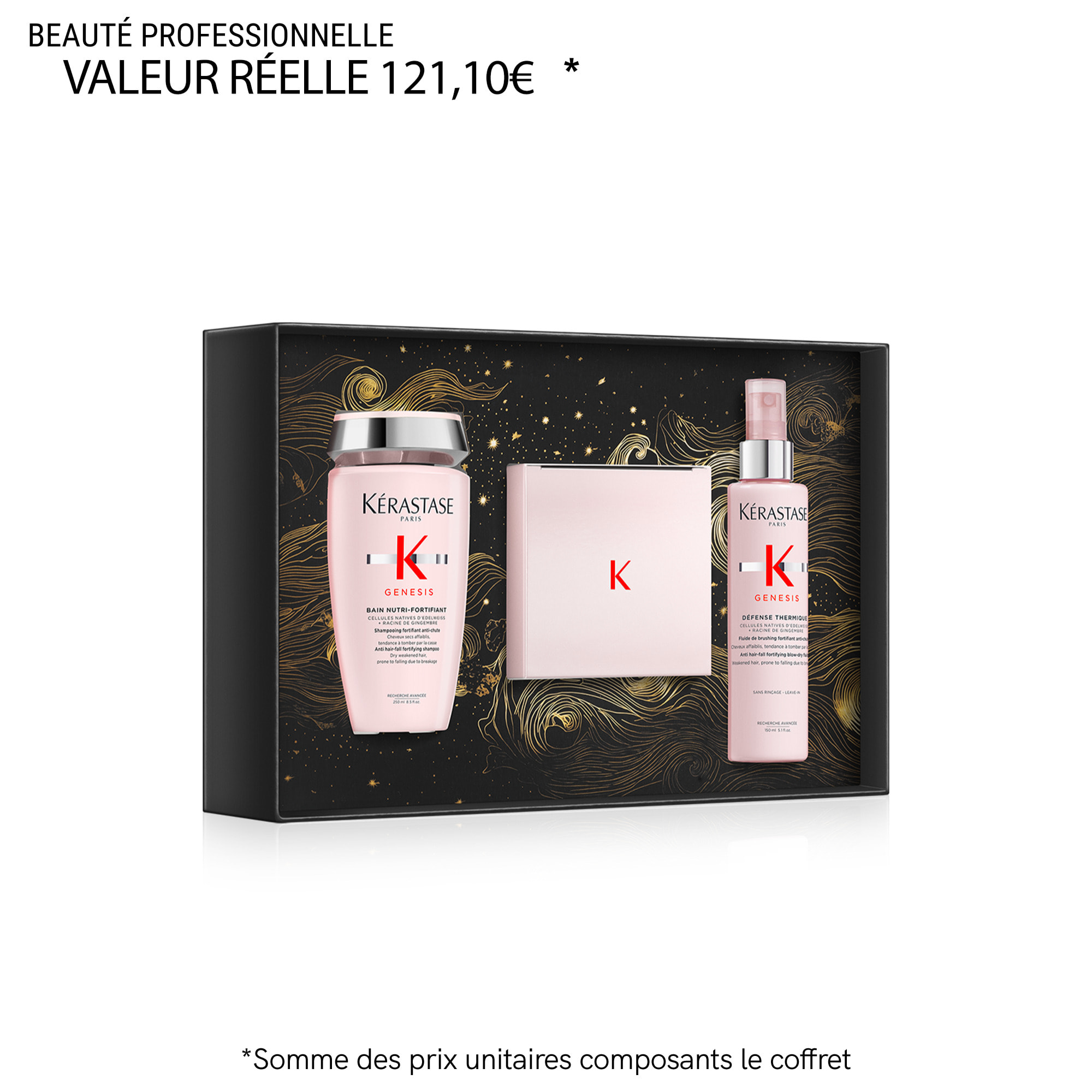 Genesis - Coffret Routine shampoing, masque et fluide anti-chute