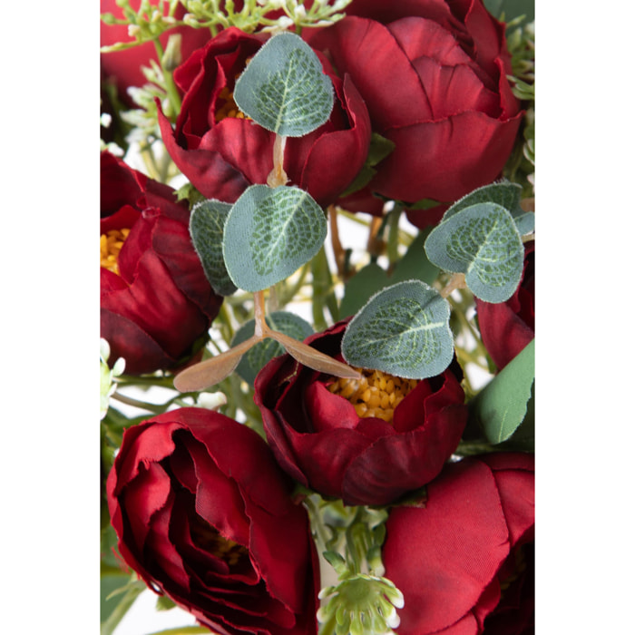 Bouquet Di Bocci per 14 36 Cm - Pezzi 6 - 22X36X22cm - Colore: Verde - Bianchi Dino - Fiori Artificiali