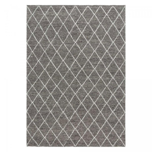 Tapis salon et chambre fait main en laine motif scandinave ULDE
