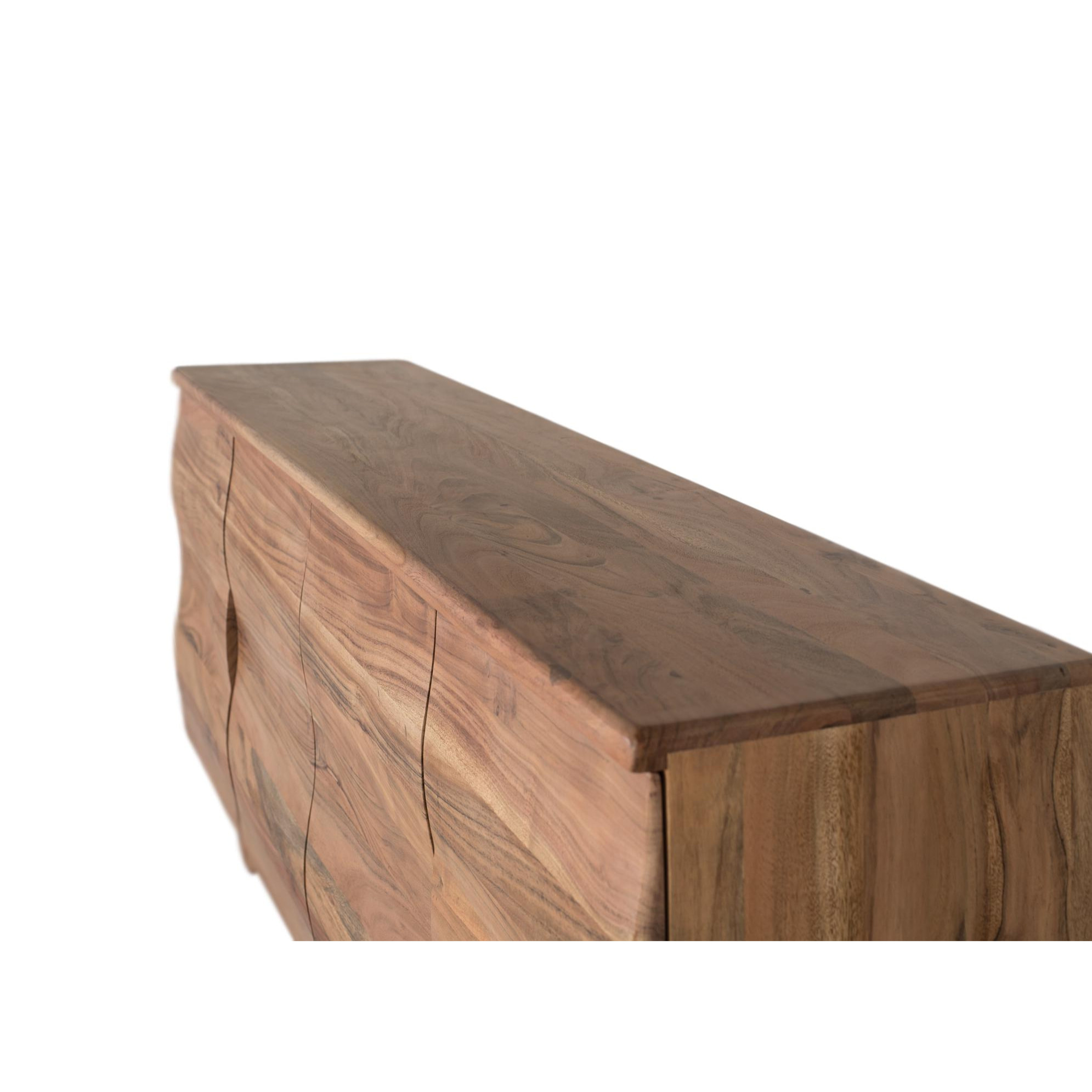 Aparador de Madera de Acacia Estilo Rústico Moderno