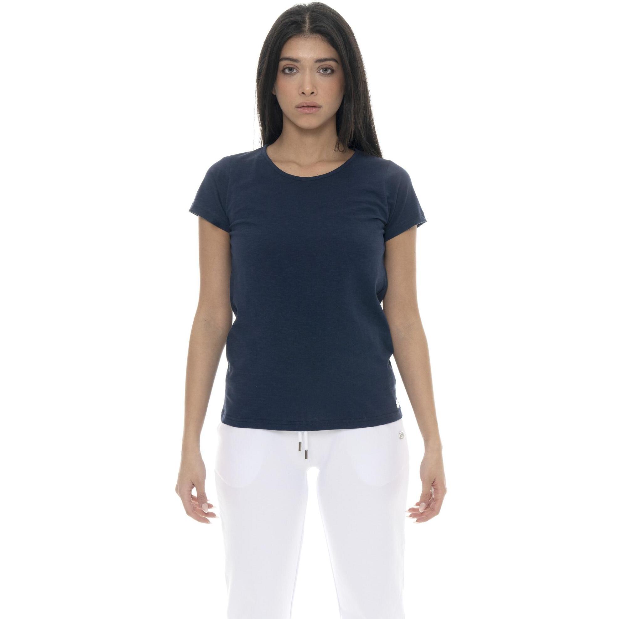 T-shirt da donna a maniche corte Leone Basic