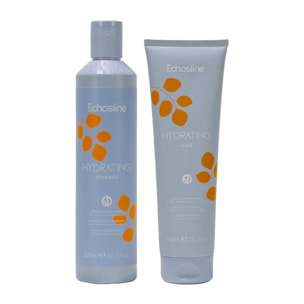 ECHOSLINE Kit Hydrating Shampoo 300ml + Mask 300ml