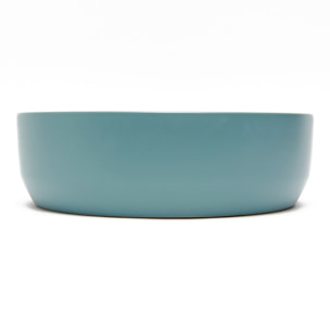 Vasque à poser ronde diamètre 39 cm - vert mat - sans trop-plein - SAT Infinitio