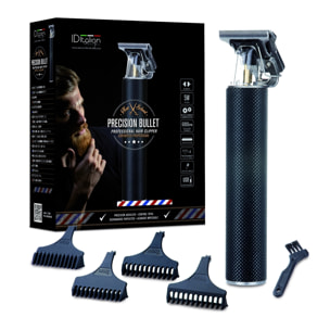 Tondeuse de précision barber id - noir - usb