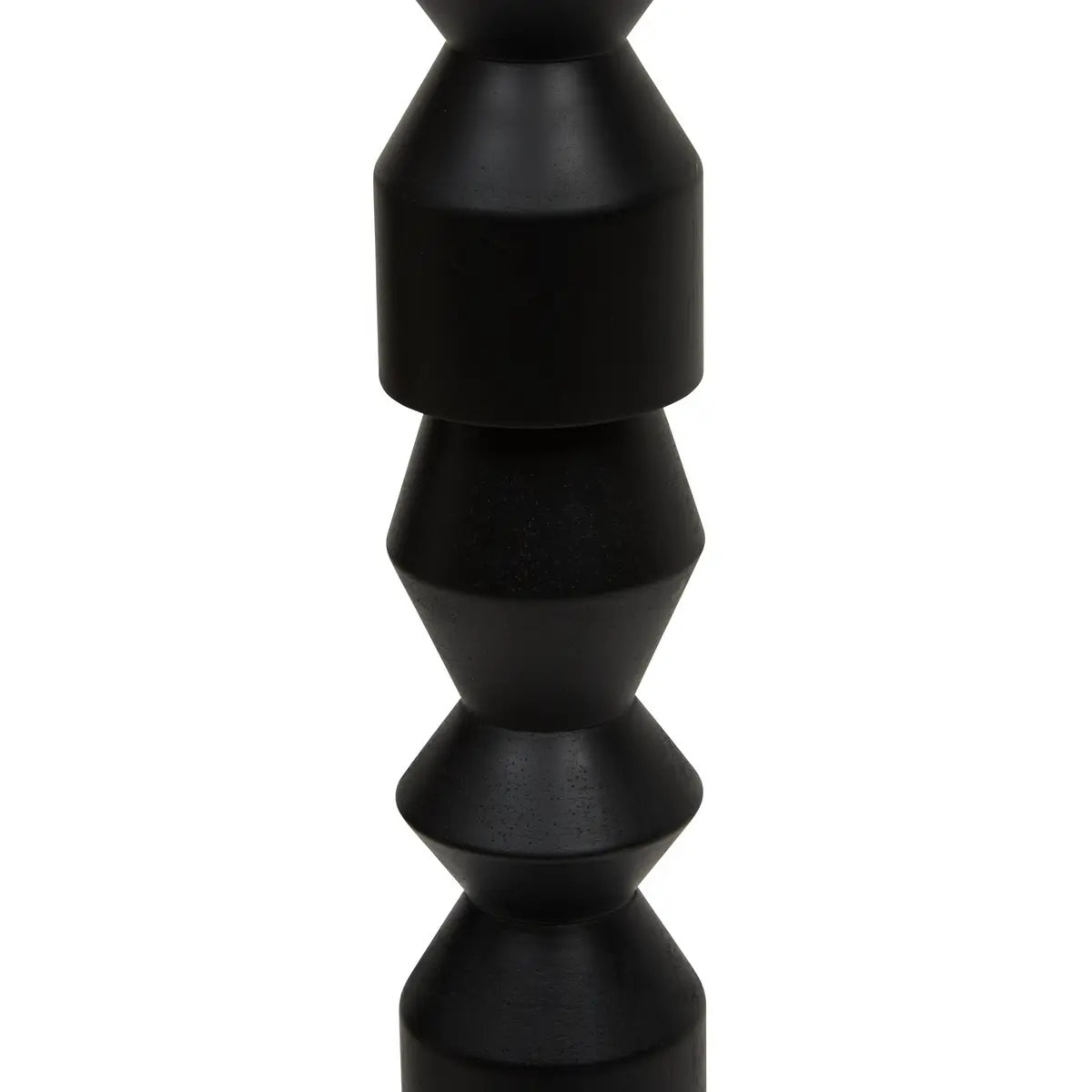 Lampadaire Yulia cylindrique H.150cm noir