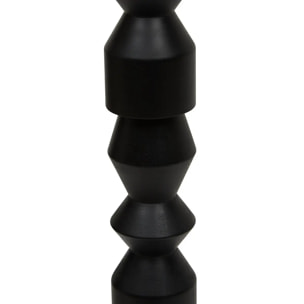 Lampadaire Yulia cylindrique H.150cm noir