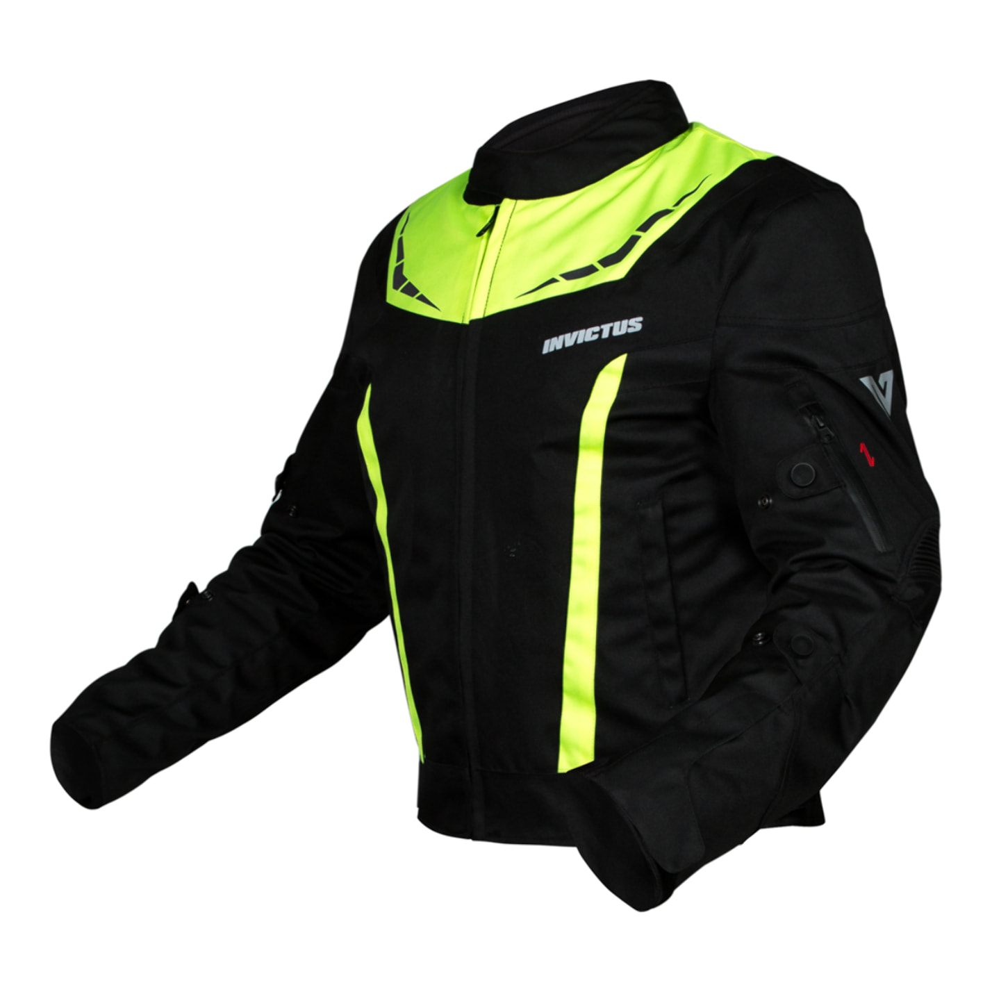 CHAQUETA DE MOTO ATLAS FLUO INVICTUS