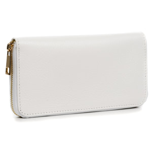 Andali cartera mujer. Piel auténtica acabado Dollaro