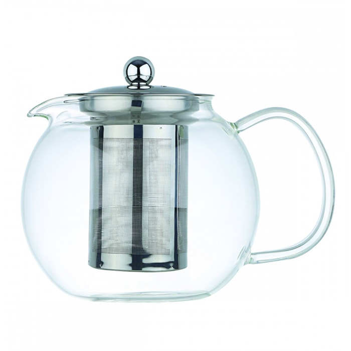 THEIERE BOULE 1L FILTRE ET COUVERCLE INOX