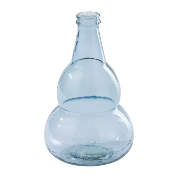 J-Line Vase - verre - bleu clair