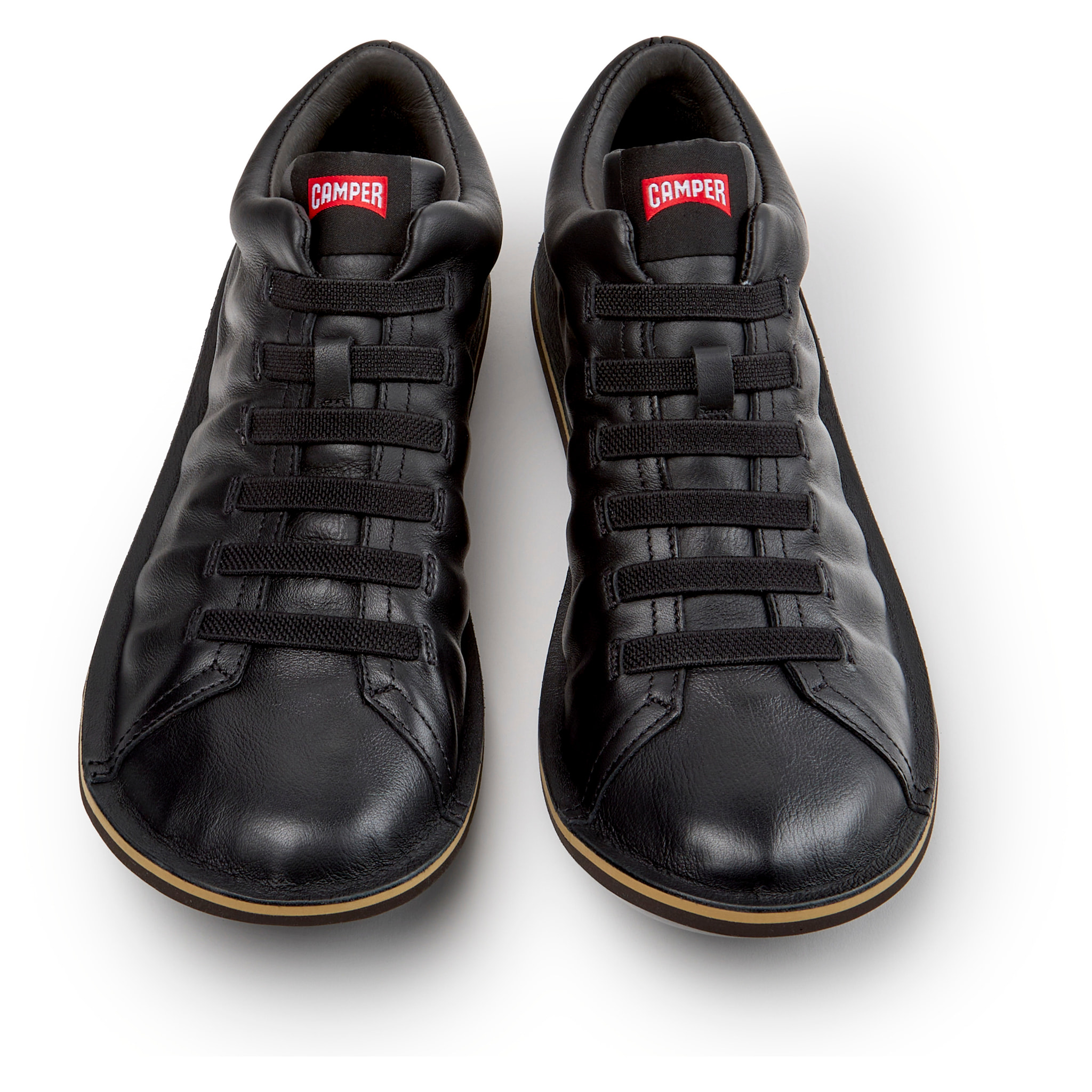 Zapatillas - CAMPER Beetle - Negro - Piel lisa