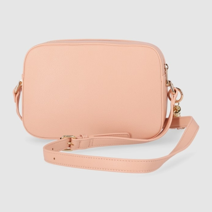 Bolso - Rosa - Medida: 24 cm x 17 cm x 7 cm